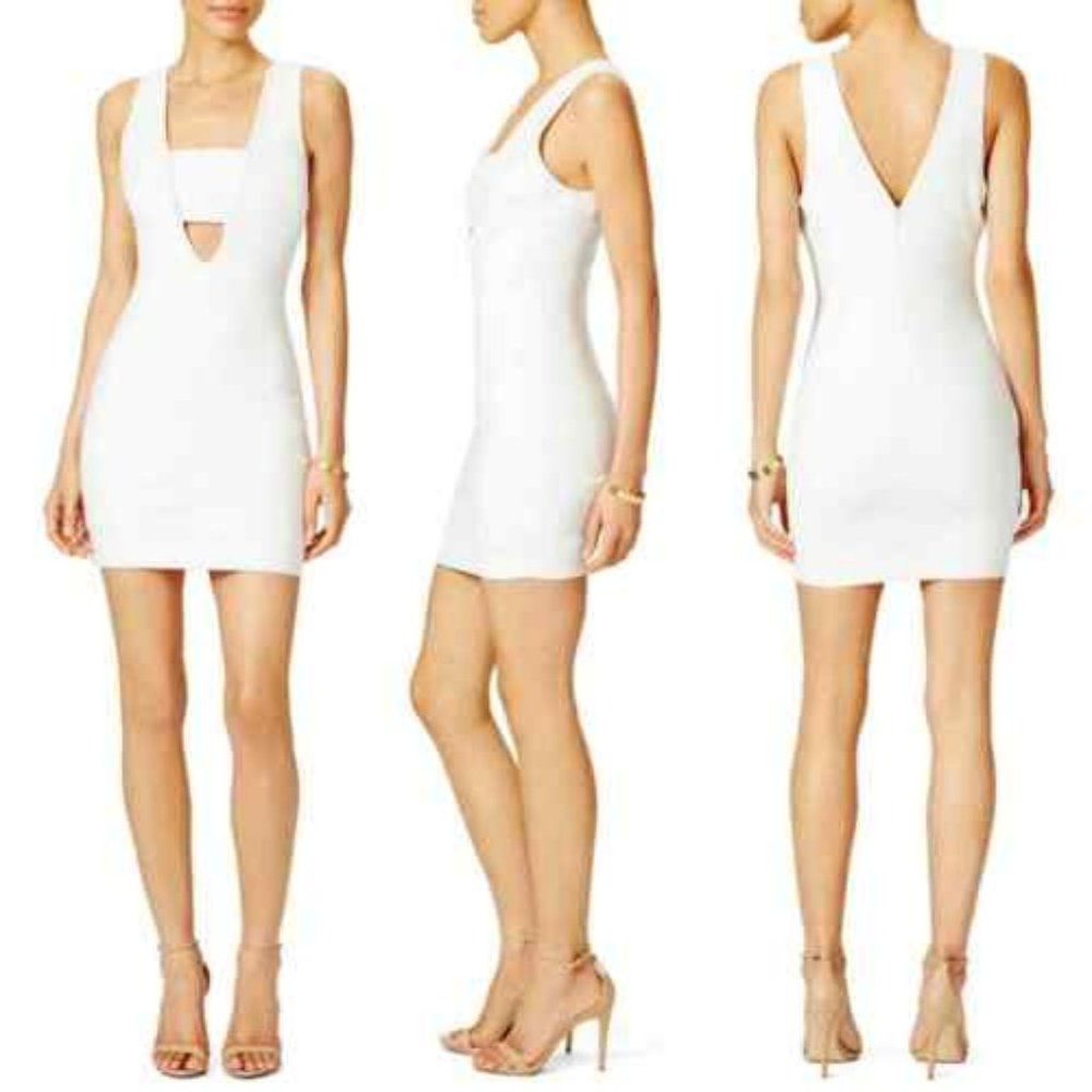 NWT Elizabeth and James Binx White Dress Sz 8